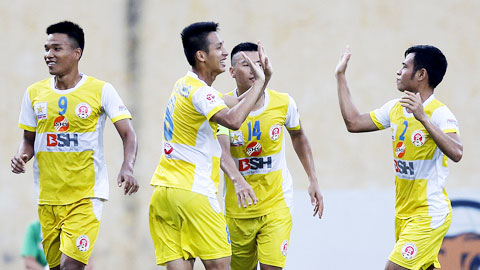 Các cầu thủ Hà Nội đang có cơ hội lớn để đăng quang sớm 1 vòng đấu 