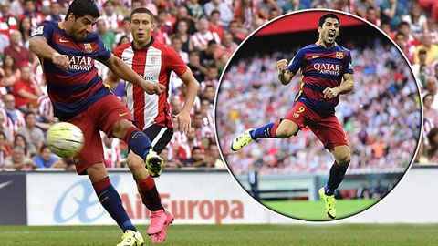 Suarez ghi bàn duy nhất giúp Barca đánh bại Bilbao