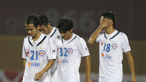 Cả nội binh lẫn ngoại binh của SHB.ĐN đều gây thất vọng ở mùa này - Ảnh: Minh Tuấn