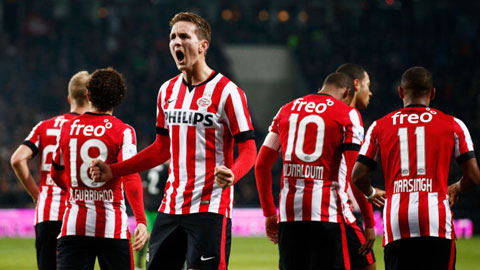 PSV hưởng lợi từ chức vô địch UCL của Barca