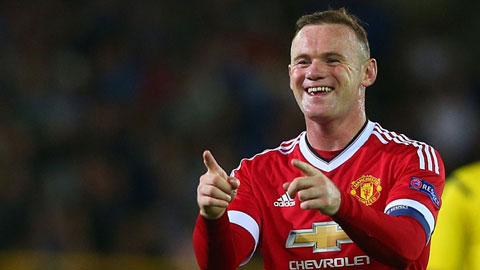 Rooney đã lập 7 cú hat-trick trong màu áo M.U