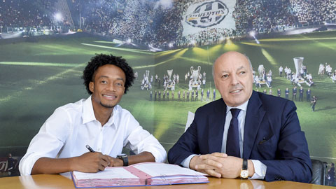 Cuadrado vừa ký hợp đồng 1 năm theo dạng cho mượn với Juventus