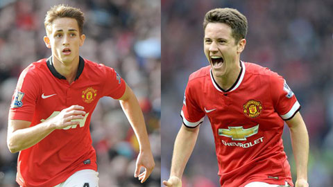 Herrera (phải) xứng đáng với vị trí “số 10” hơn Januzaj