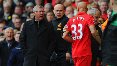 Shelvey từng được nhớ đến sau vụ dùng những lời lẽ không hay với Sir Alex 3 năm trước