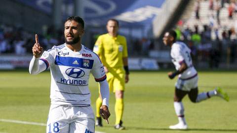 Fekir đã tra tấn hàng thủ Caen bằng một hat-trick