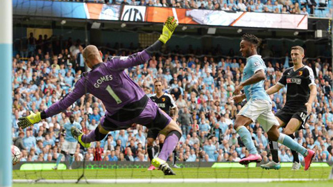 Sterling đang là một trong những ngòi nổ quan trọng của Man City