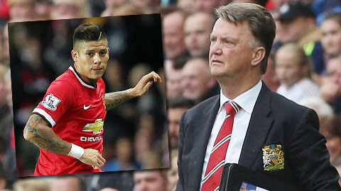 Đến lượt Rojo không được lòng Van Gaal