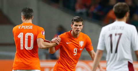 Van Persie và Huntelaar có phong cách rất giống nhau