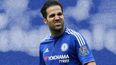 Fabregas đã sa sút thảm hại so với đầu mùa trước