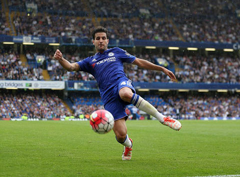 Fabregas đã chơi sa sút so với đầu mùa trước