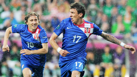 Với những hảo thủ như Mandzukic (17), Modric (10)… Croatia dư sức lấy trọn 3 điểm trên đất Na Uy