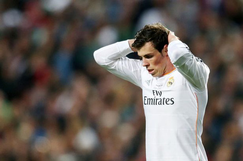 Trong khi đó, hình ảnh này của Bale xuất hiện khá nhiều kể từ ngày anh chuyển sang khoác áo Real