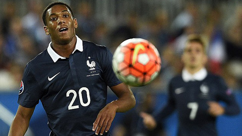Anthony Martial đang tiến những bước vững chắc tại ĐT Pháp
