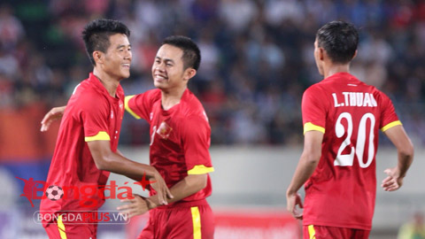 U19 Việt Nam hy vọng giành vé dự VCK U19 châu Á 2016 - Ảnh: Kim Cương 