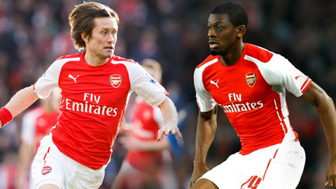 Rosicky và Diaby là những cầu thủ bị chấn thương hành hạ nhiều nhất của Arsenal