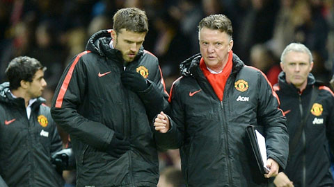 Sự trở lại của Carrick sẽ giúp HLV Van Gaal an tâm về hàng tiền vệ