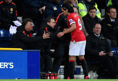 Falcao chỉ trích triết lý tấn công của Van Gaal