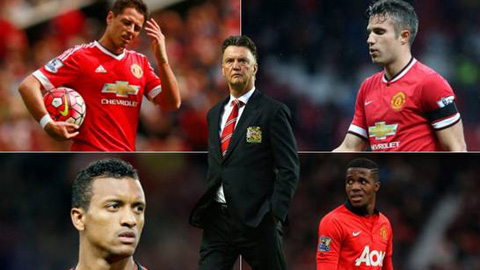 HLV Van Gaal nhận nhiều