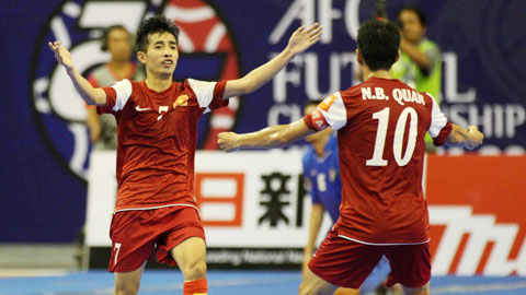 ĐT Futsal Việt Nam đang được tạo những điều kiện tập luyện tốt nhất