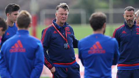 HLV Van Gaal có mối quan hệ tốt đẹp với các cầu thủ