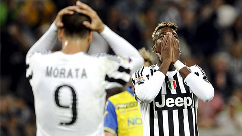 Pogba cũng không thể giúp Juve có 3 điểm