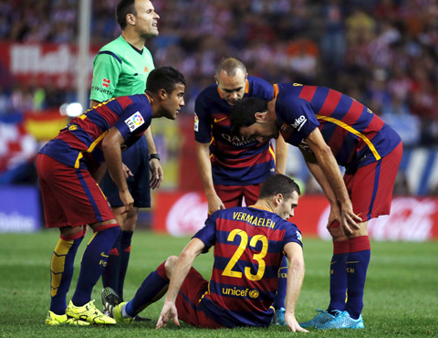 Chưa rõ Vermaelen có phải nghỉ thi đấu dài hạn hay không