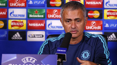 Mourinho sẽ thay đổi đội hình Chelsea trong trận ra quân Champions League
