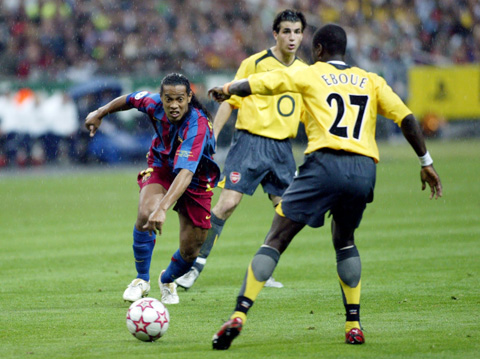 Arsenal nhận thất bại ở trận chung kết Champions League mùa 2005/06