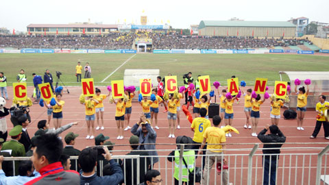 Các CĐV Thanh Hóa vẫn đặt mục tiêu “phủ vàng” sân Chi Lăng ở trận cuối V-League 2015