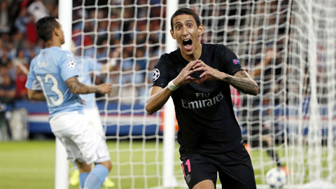 Chỉ cần 4 phút, Di Maria đã tạo dấu ấn khi trở lại đấu trường Champions League
