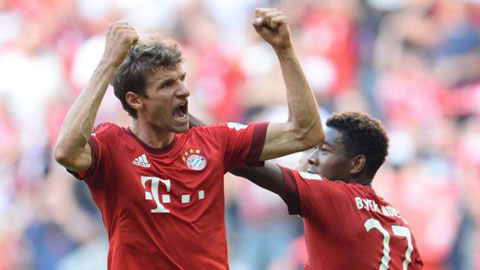 Mueller lập cú đúp giúp Bayern Munich đại thắng Olympiakos 3-0