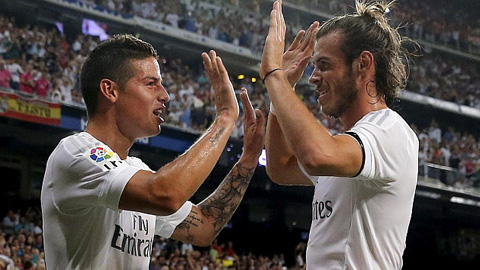 Isco và Bale đều không thể thi đấu