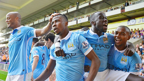 Man City đã toàn thắng ở 5 vòng đầu Premier League mùa này