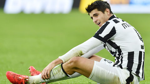 Morata tiếp tục phải vào viện, nâng tổng cầu thủ của Juve chấn thương mùa này lên 5 người