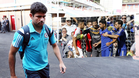 Án phạt dành cho Costa khiến Chelsea đối diện với nhiều khó khăn trong bối cảnh nội bộ đội bóng rối ren