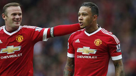 Depay cuối cùng cũng đã ghi bàn ở giải Ngoại hạng