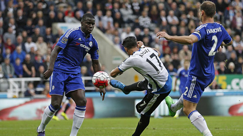 Chelsea vừa may mắn thủ hoà Newcastle cuối tuần qua