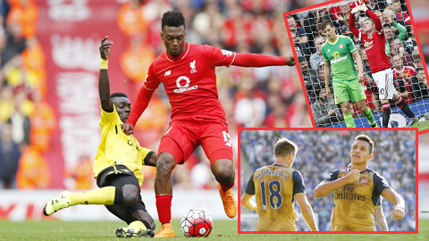 Vòng 7 chứng kiến sự trỗi dậy của những chân sút lừng danh Premier League như Sanchez, Sturridge (ảnh lớn) hay Rooney