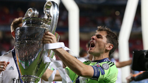 Casillas là một trong những cầu thủ thành công nhất Champions League