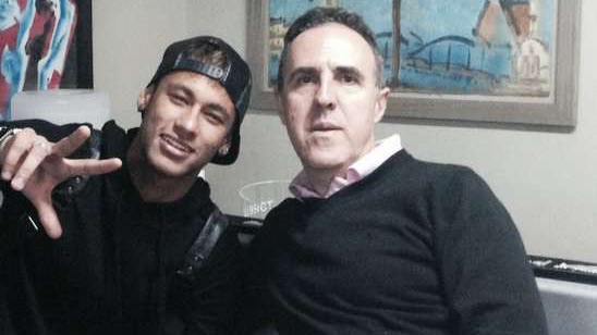 Neymar và Ribeiro từng vô cùng thân thiết