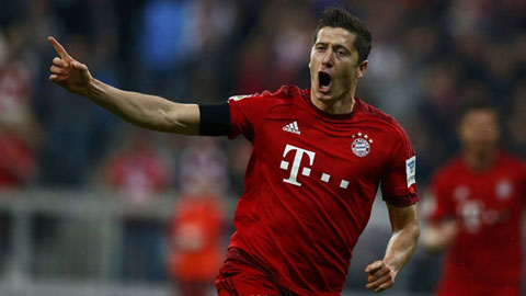 Lewandowski mới ghi 5 bàn vào lưới Wolfsburg trong vòng 9 phút