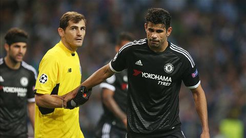 Chelsea có sự trở lại của Diego Costa vẫn không thể giành chiến thắng