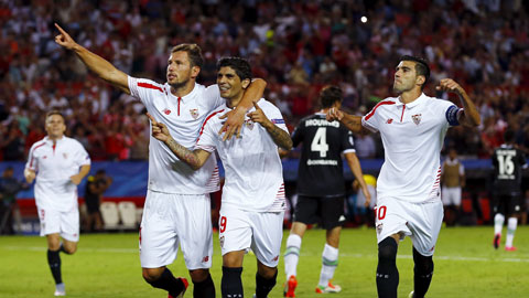 Sevilla từng có những kỷ niệm đẹp tại Juventus Arena cùng chức vô địch Europa League 2014