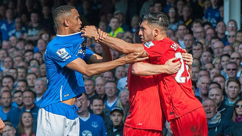 Everton hoà Liverpool 1-1 trong trận derby Merseyside nhạt nhoà