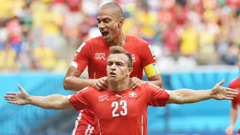 Shaqiri (23) và đồng đội sẽ không khó dội mưa gôn vào lưới “bé hạt tiêu” San Marino