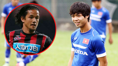 Có Công Phượng và Bachdim (ảnh nhỏ), J-League 2 sẽ có thêm sức hút với khán giả Đông Nam Á
