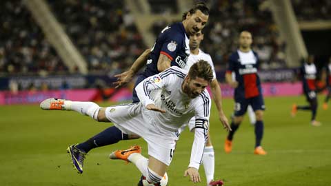 Real (áo trắng) khó có điểm ra về bởi tại Parc des Princes, PSG rất đáng gờm