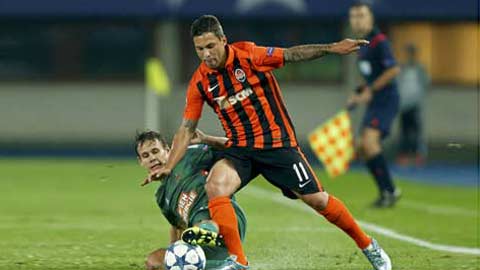 Shakhtar Donetsk (phải) đủ sức lấy trọn 3 điểm trên sân của Malmo