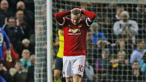 Rooney là một trong những người đá luân lưu hỏng của M.U