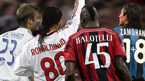 Balotelli, Zamorano, Ronaldo & những số áo kỳ lạ trong làng bóng đá Balotelli, Zamorano, Ronaldo & những số áo kỳ lạ trong làng bóng đá